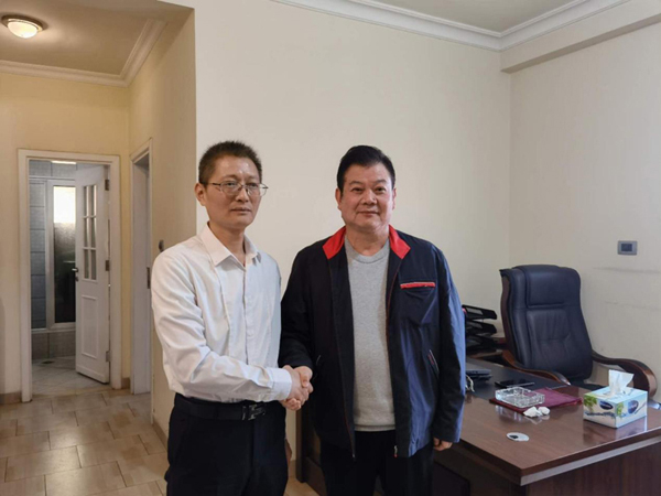 集團(tuán)公司董事長(zhǎng)王元旦一行訪問(wèn)中鐵二局埃塞分公司